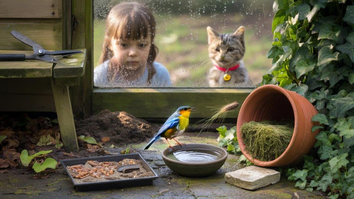 Families urged to take action if they spot robins in garden