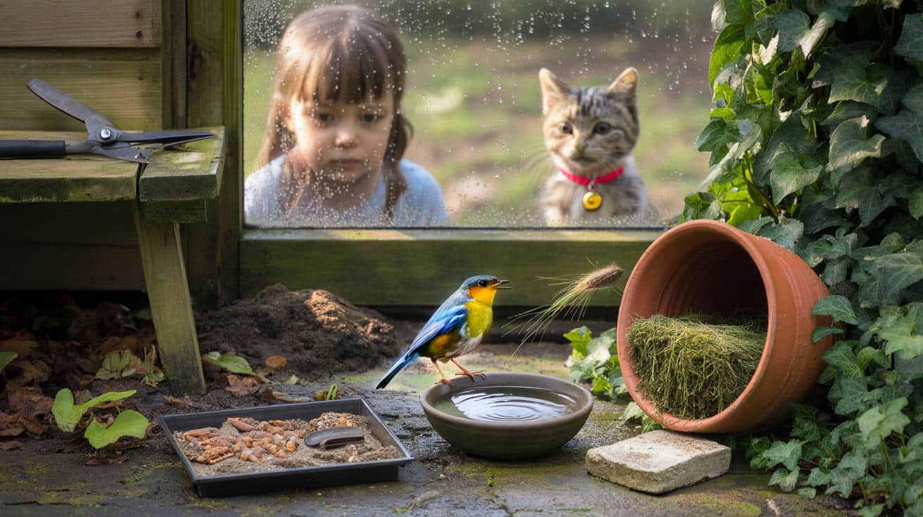 Families urged to take action if they spot robins in garden