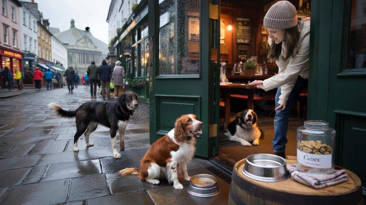 The charming town voted the most dog friendly in the UK - 100 pubs and cafes let them in