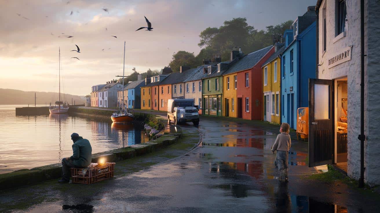 The little town in Scotland with the most beautiful main street in the country